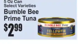 SuperFresh Bumble Bee Prime Tuna offer