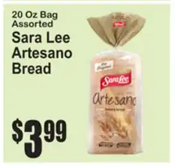 SuperFresh Sara Lee Artesano Bread offer