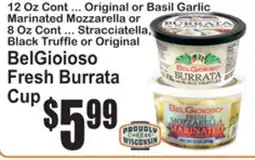 SuperFresh BelGioioso Fresh Burrata Cup offer