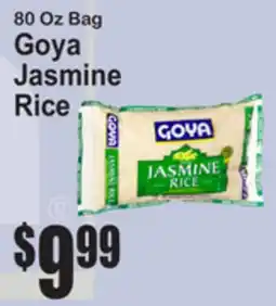 SuperFresh 80 Oz Bag Goya Jasmine Rice offer
