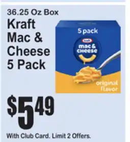 SuperFresh Kraft Mac & Cheese offer