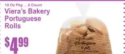 SuperFresh Viera's Bakery Portuguese Rolls offer