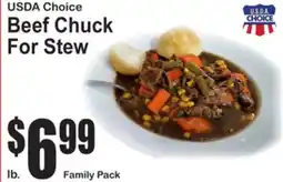 SuperFresh USDA Choice Beef Chuck For Stew offer