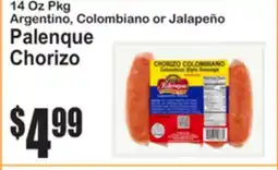 SuperFresh Palenque Chorizo offer