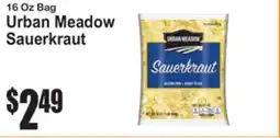 SuperFresh 16 Oz Bag Urban Meadow Sauerkraut offer