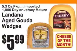 SuperFresh Landana Aged Gouda Wedges offer
