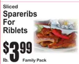 SuperFresh Sliced Spareribs For Riblets offer