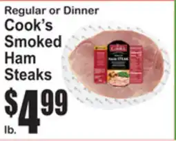 SuperFresh Cook's Smoked Ham Steaks offer