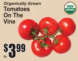 SuperFresh Organically Grown Tomatoes On The Vine offer