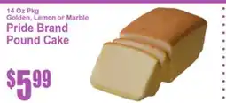 SuperFresh Pride Brand Pound Cake offer