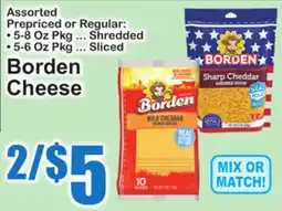 SuperFresh Borden Cheese offer