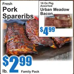 SuperFresh Fresh Pork Spareribs offer
