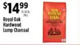 Pioneer Supermarkets Royal Oak Hardwood Lump Charcoal offer