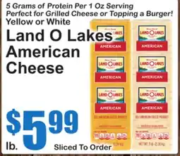 SuperFresh Land O Lakes American Cheese offer