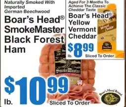SuperFresh Boar's Head SmokeMaster Black Forest Ham offer