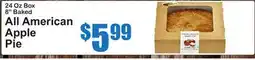 SuperFresh All American Apple Pie offer