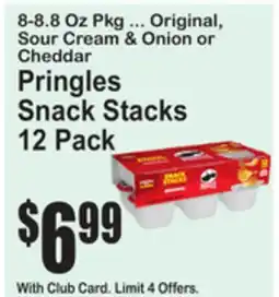 SuperFresh Pringles Snack Stacks offer