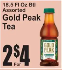 SuperFresh Assorted Gold Peak Tea offer