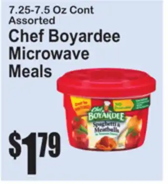 SuperFresh Chef Boyardee Microwave Meals offer