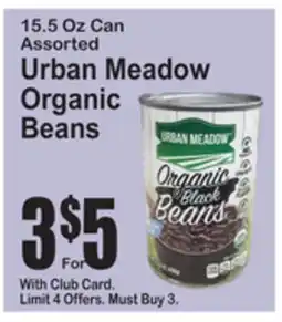 SuperFresh Urban Meadow Organic Beans offer