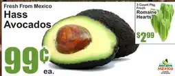 SuperFresh Fresh From Mexico Hass Avocados offer