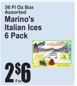 SuperFresh Marino's Italian Ices offer