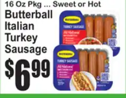 SuperFresh Butterball Italian Turkey Sausage offer