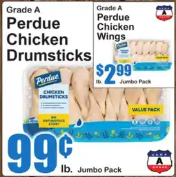 SuperFresh Perdue Chicken Drumsticks offer