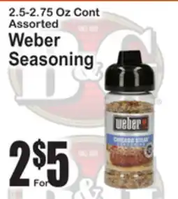 SuperFresh Weber Seasoning offer
