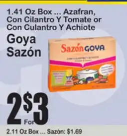 SuperFresh Goya Sazón offer