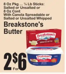 SuperFresh Breakstone's Butter offer