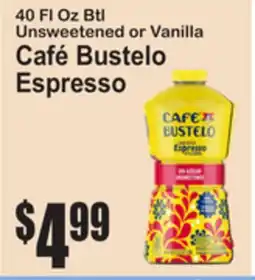 SuperFresh Café Bustelo Espresso offer