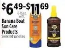 Pioneer Supermarkets Banana Boat Sun Care Products offer