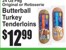 SuperFresh Butterball Turkey Tenderloins offer