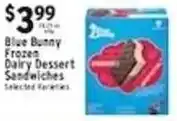 Met Foodmarkets Blue Bunny Frozen Dairy Dessert Sandwiches offer