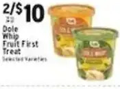 Met Foodmarkets Dole Whip Fruit Treat offer