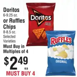 Smart & Final Doritos or Ruffles Chips offer