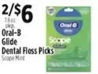 Pioneer Supermarkets Oral-B Glide Dental Floss Picks offer