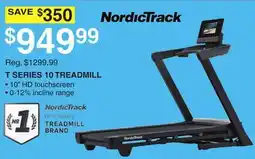 Dunham's Sports NORDICTRACK T SERIES 10 TREADMILL offer