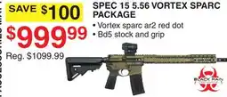 Dunham's Sports BLACK RAIN SPEC 15 5.56 VORTEX SPARC PACKAGE offer