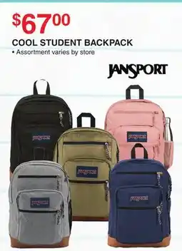Dunham's Sports JANSPORT COOL STUDENT BACKPACK offer