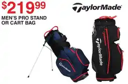 Dunham's Sports TAYLORMADE MEN'S PRO STAND OR CART BAG offer