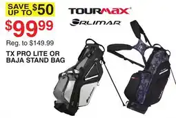 Dunham's Sports TOURMAX OR ORLIMAR TX PRO LITE OR BAJA STAND BAG offer