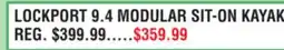 Dunham's Sports LIFETIME LOCKPORT 9.4 MODULAR SIT-ON KAYAK offer