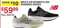 Dunham's Sports MEN'S OR WOMEN'S 520 RUNNING SHOES offer