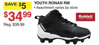 Dunham's Sports RIDDELL YOUTH RONAN RM offer