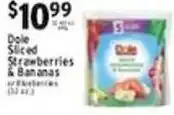 Met Foodmarkets Dole Sliced Strawberries &Bananas offer