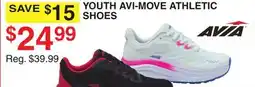 Dunham's Sports AVIA YOUTH AVI-MOVE ATHLETIC SHOES offer