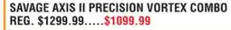 Dunham's Sports MOSSBERG SAVAGE AXIS II PRECISION VORTEX COMBO offer