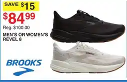 Dunham's Sports BROOK'S MEN'S OR WOMEN'S REVEL 8 offer